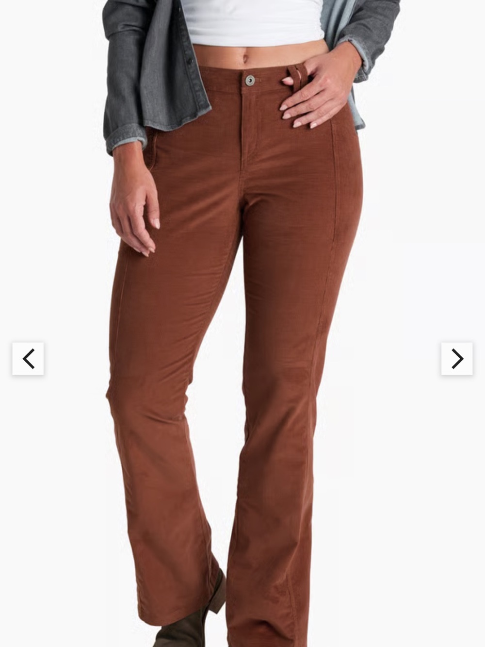 Kuhl women’s Lydia corduroy pants EUC